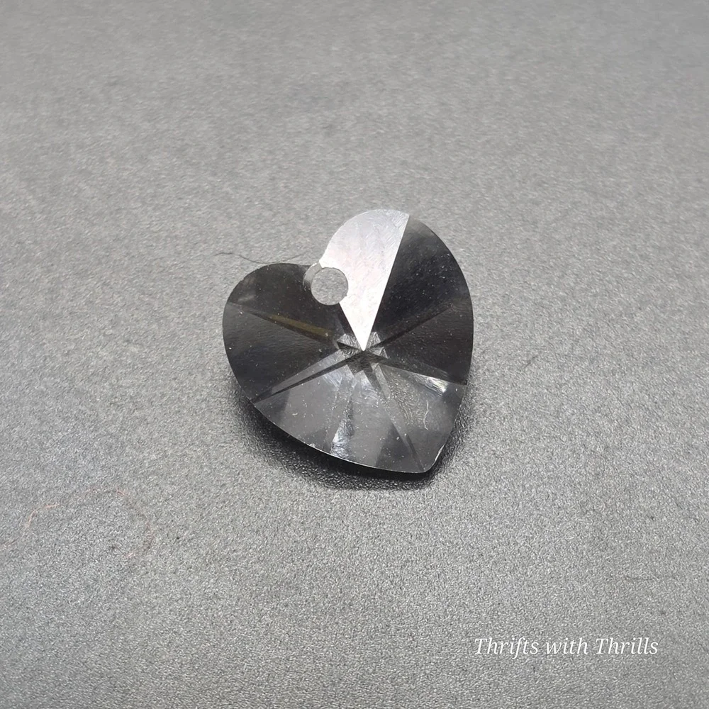 Vintage Swarovski Crystal Hearts - Art 6202 - 10.3x 10MM - Over 250 Pieces